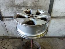 17x7 Alloy Wheel Rim 5 Spoke Silver From 2009 Subaru Forester 13403980