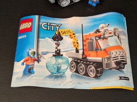 LEGO CITY 60033 ARCTIC ICE CRAWLER  Complete with Instructions