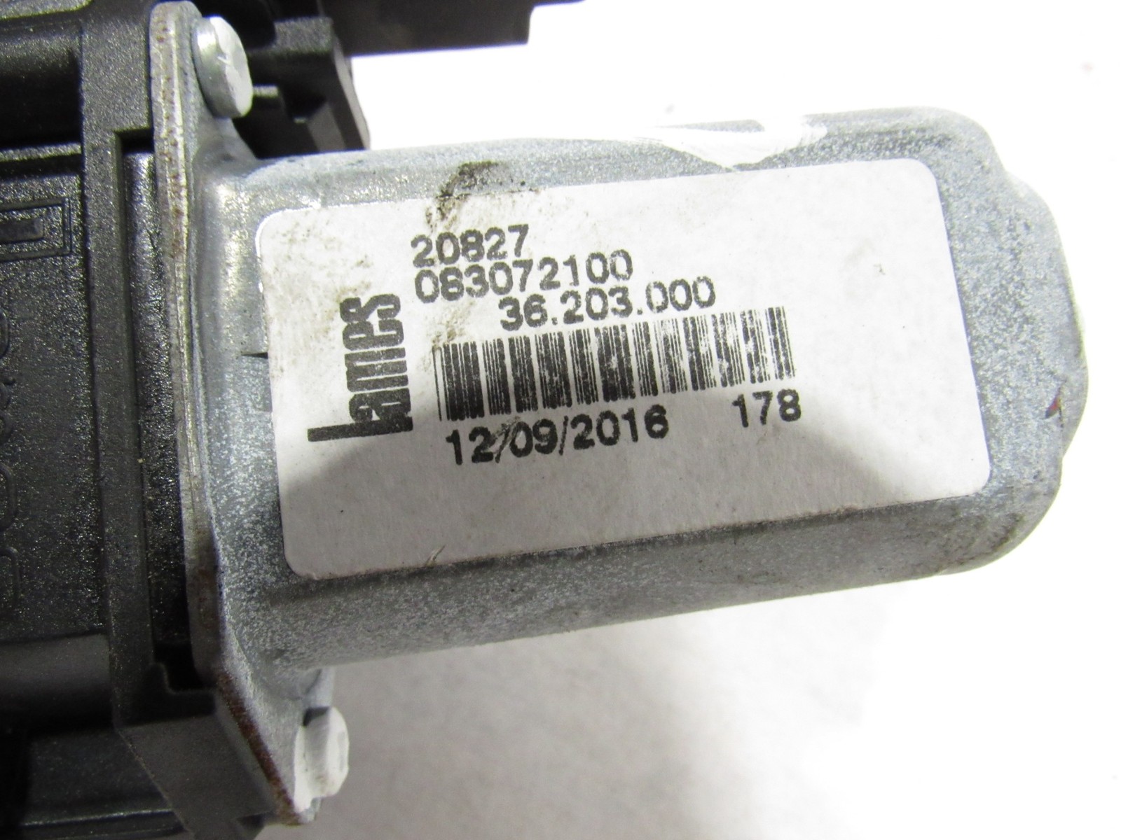Ferrari 488 Spider 2017 Rear Back Window Glass Regulator W/ Motor 15-19 |@2