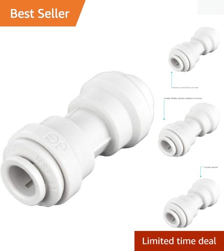 Speedfit 1/4 Inch OD Push-to-Connect Union Connector - Leak-Free Plastic Fitting