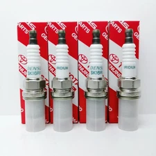 Set of 4 OEM 90919-01217 SK16R11 Iridium Spark Plug for Corolla Prius US STOCK