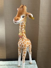 Steiff Bendy Giraffe 10 1/2 Inches Tall W/Tags 0755/40 Smoke Free Home