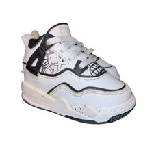 Nike Air Jordan 4 Retro Do It Yourself White DC4102-100 Toddler Baby Boy Size 4C