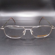STETSON Eyeglass Frames 322 Men's Aviator Style Gold Tone 57-17-145 Spring