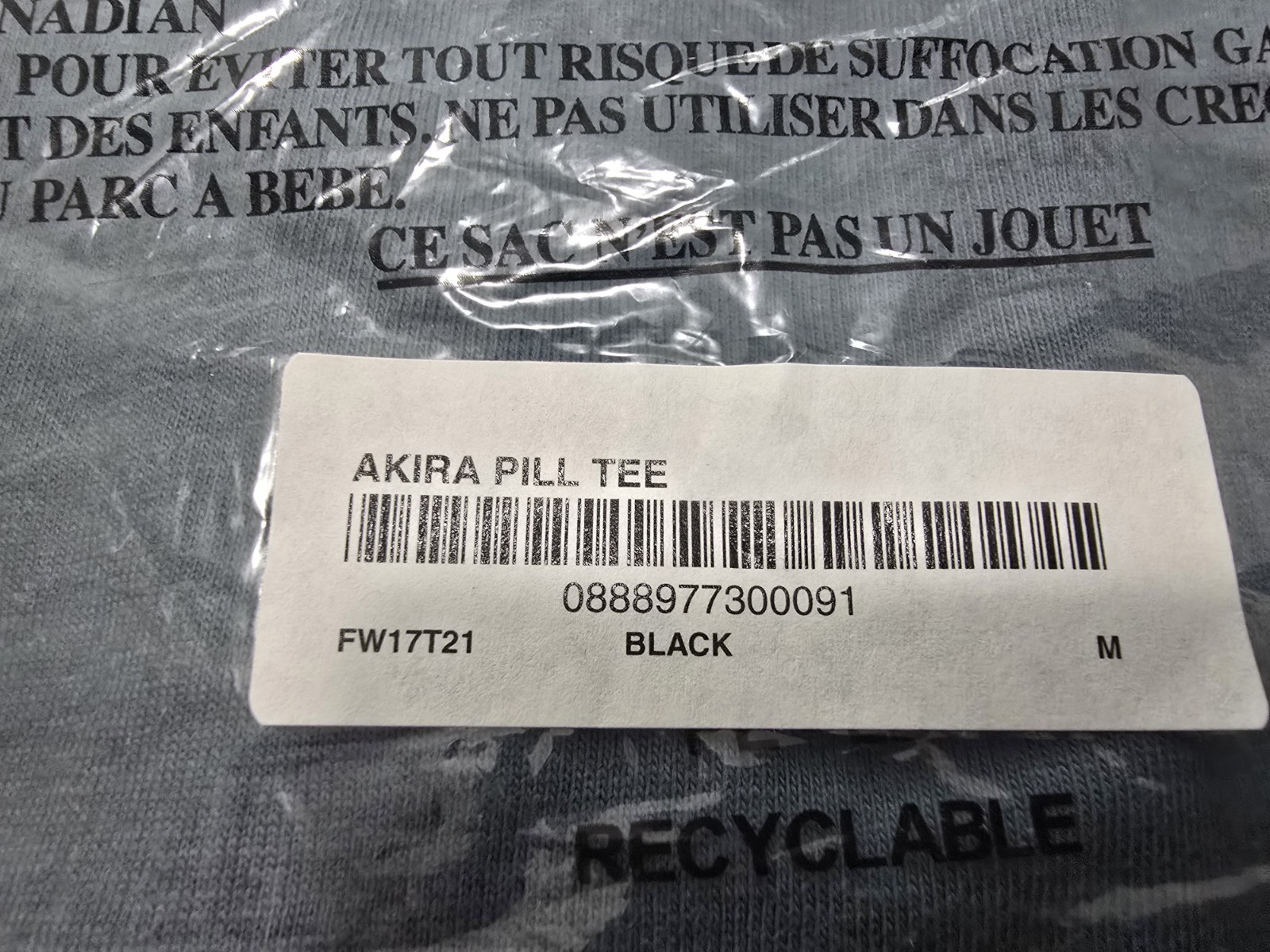 SUPREME AKIRA Pill Tee Medium FW17 image 4