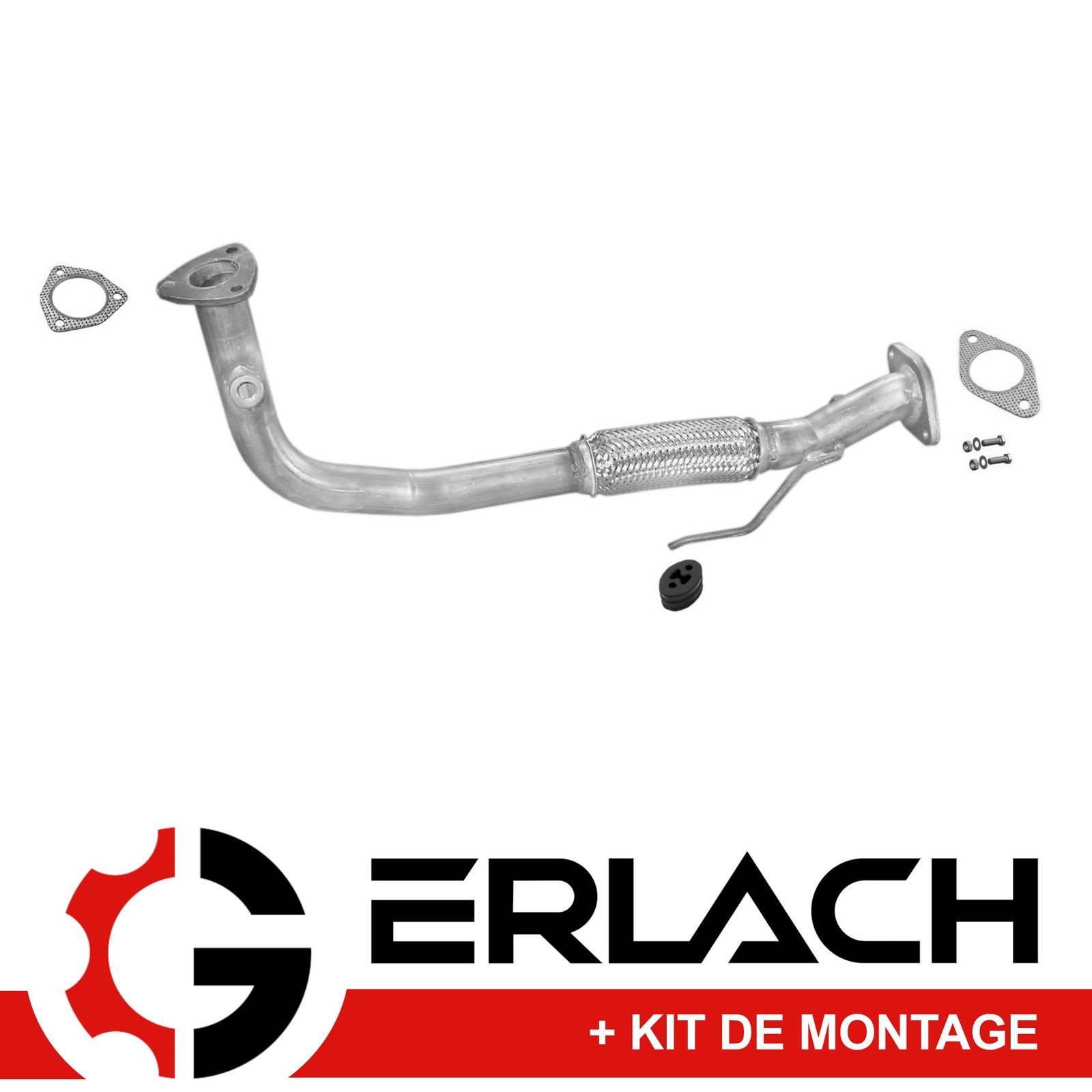Tuyau Fiat Punto 1.2 anti-fuite pour réparer l'échappement bruyant Lancia Y 1259
