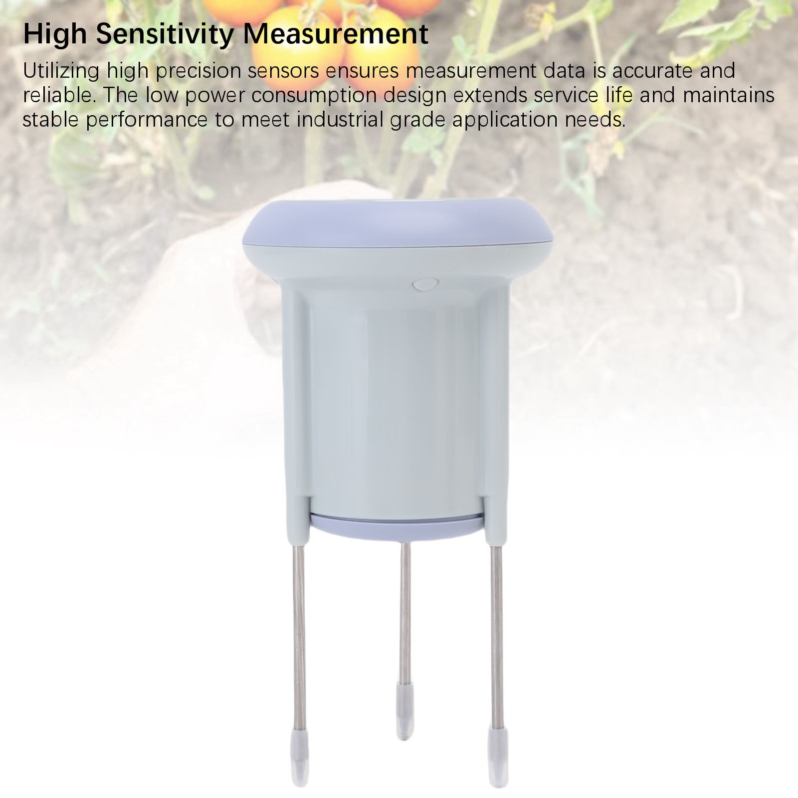 Smart WiFi Soil Temperature And Humidity Sensor Accurate Measuring IP66 Waterpro