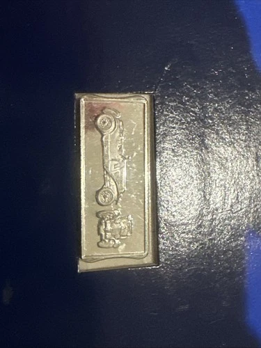 1931 Bentley 4-1/2 Litre 2.5g Proof Sterling Silver Ingot Franklin Mint