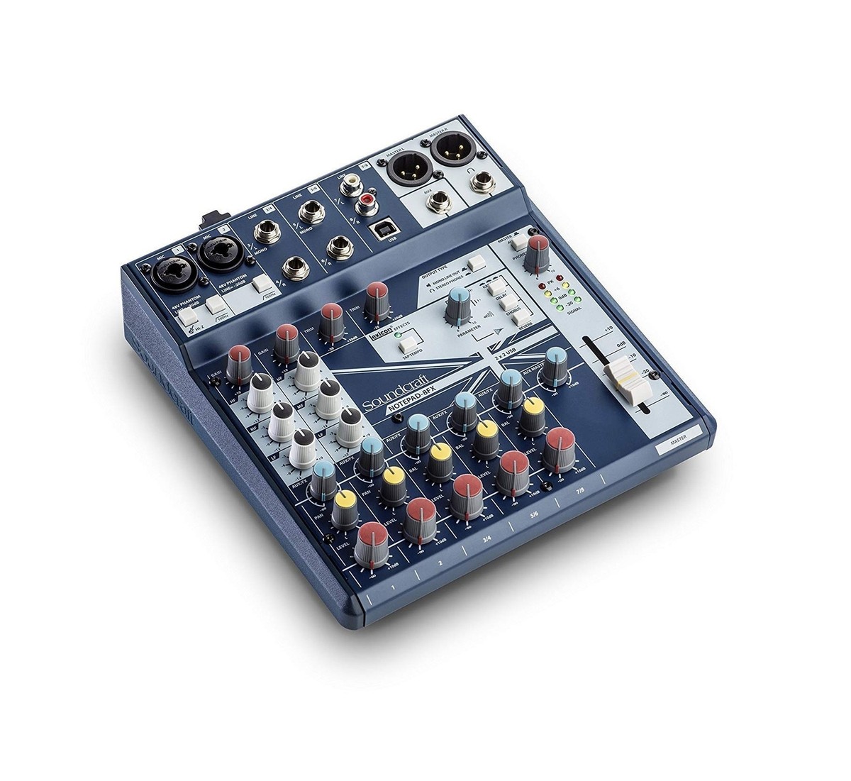 Soundcraft Notepad-8FX Small-format Analog Eight-Channel Mixing
