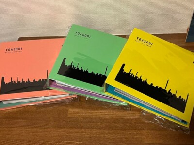 YOASOBI THE BOOK 1、2、3 THE FILM 4セット YOASOBI - THE BOOK 1＋2＋3 3LP Set Pink Green Yellow Color Vinyl