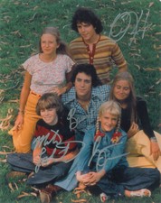 THE BRADY BUNCH Cast Signed (x4) Photograph - TV Television Series - Preprint