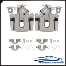 Pair Rear Brake Calipers w/ Bracket  2 For Toyota Prius 1.8L single piston New