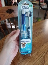New Fresh Dental Total Care Kit Tooth Brush For Dogs Brand New 