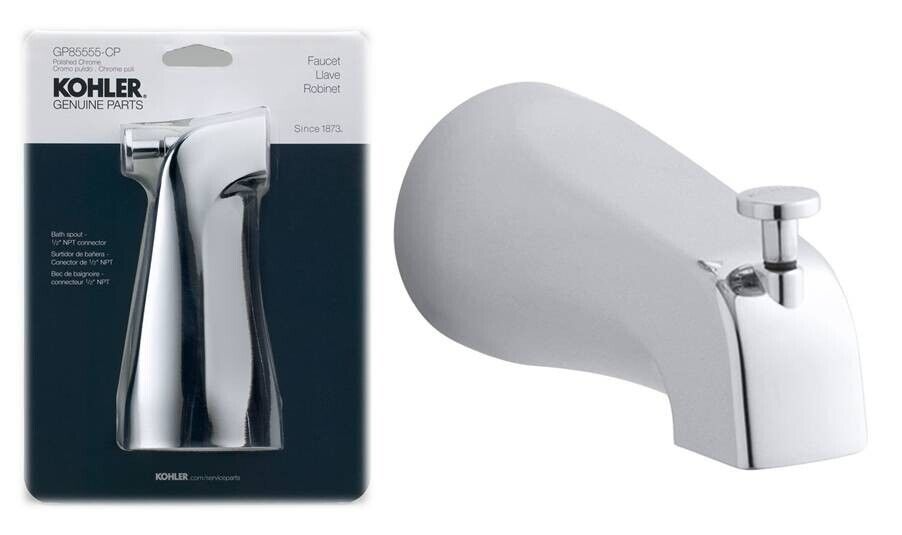 Kohler GP85555-CP Bathtub Diverter Spout 1-Handle Polished Chrome