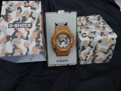 Casio G-SHOCK GA-100SHB-5AJR SHIBA INU Akashiba Digi Ana 2024 Men's Watch