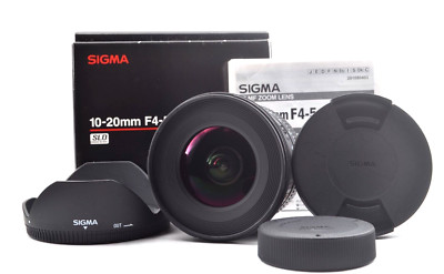 Open Box】SIGMA 10-20mm f/4-5.6 EX DC HSM for NIKON F Wide Angle