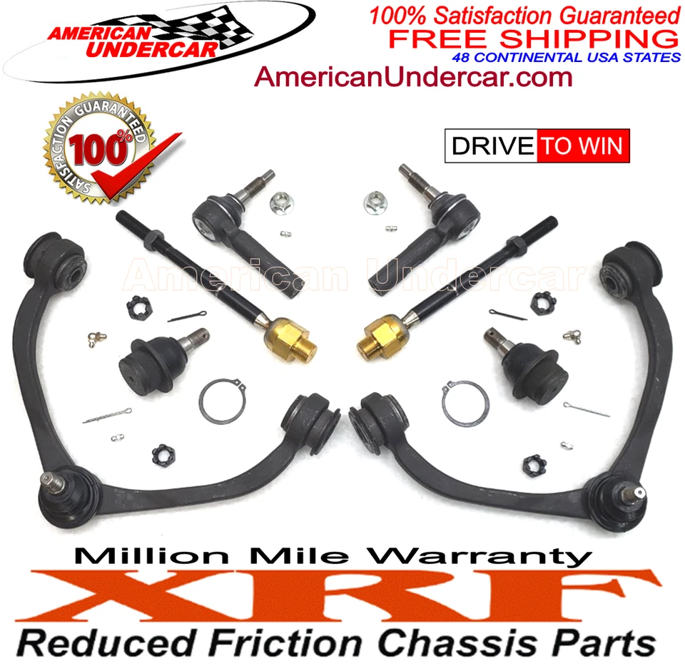 Kit de dirección de extremo de varilla de amarre rótula brazo de control XRF Dodge Dakota Ram 2005-2011 Foto 2 de 4