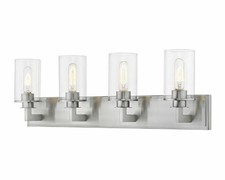 Z-Lite 462-4V-BN Brushed Nickel 4-Light 32W V...