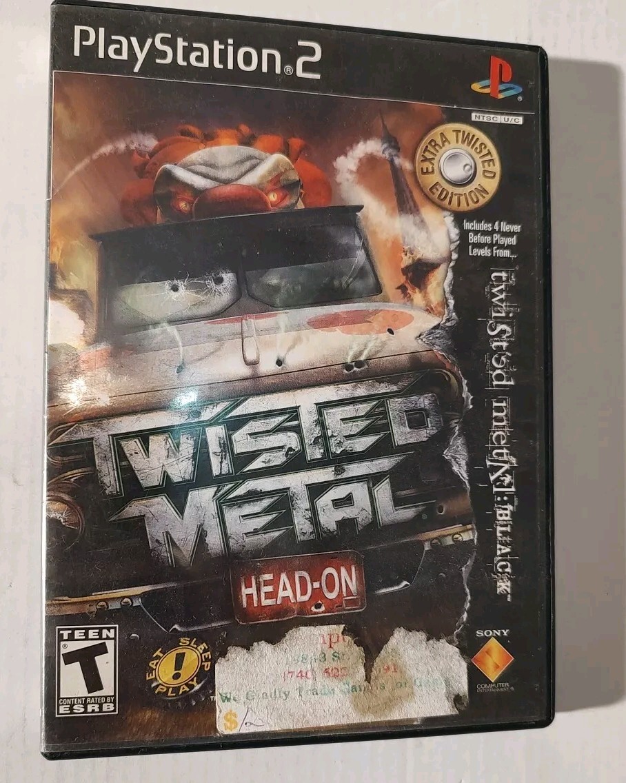 PS2 Twisted Metal Head-On Extra Twisted Edition PlayStation