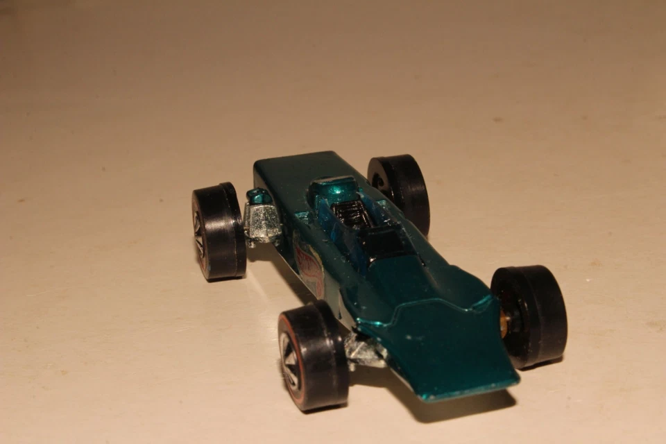 Hot Wheels Redline Lotus Turbine, Aqua Nice Original - Image 3 of 4