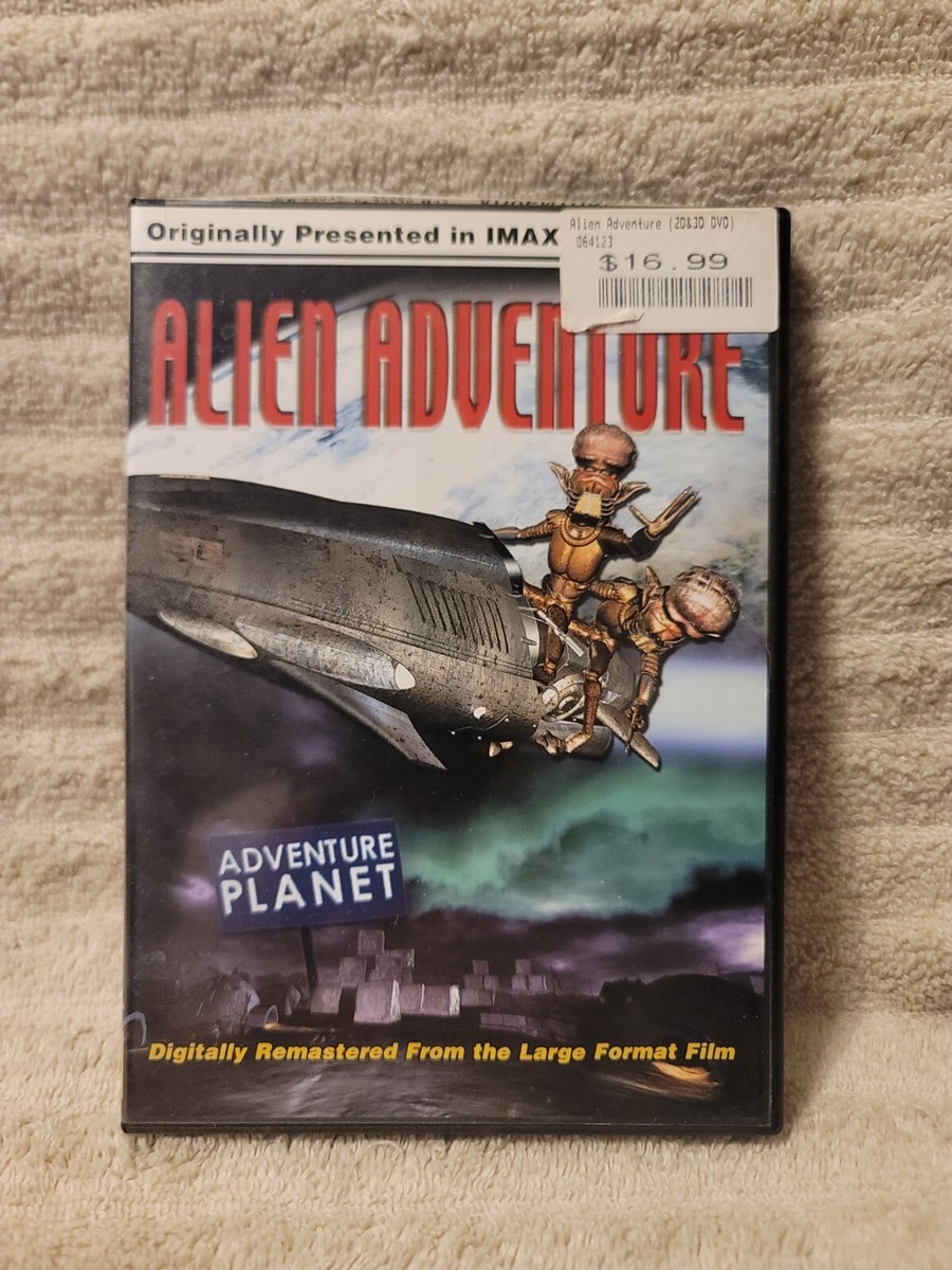 Alien Adventure (DVD, 2001) 2D & 3D Versions 17078926422| eBay