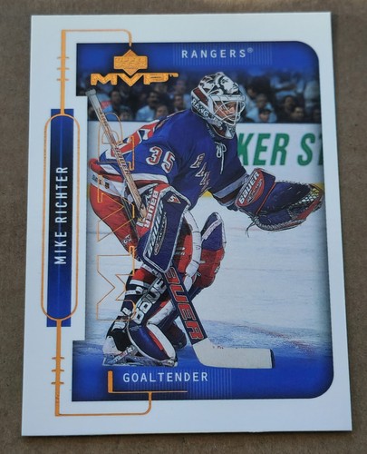 1999 Upper Deck MVP Mike Richter #133 card