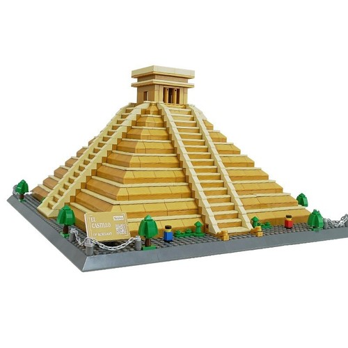 Wange Blocks Arquitectura MOC Estructura México El Castillo Construcción Ladr... - Imagen 3 de 5