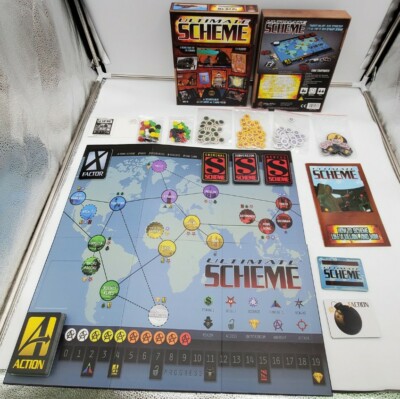 2016 Ultimate Scheme Board Game - Sasquatch Game Studio COMPLETE