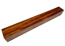 African Bubinga turning blank 1-1/2" x 1-1/2" x 12-1/8" s49 Dried
