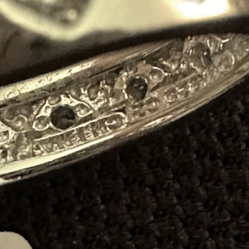 ANILLO BANDA ETERNIDAD CIRCONITAS CÚBICAS CORTE REDONDO PLATA ESTERLINA BONITO ESTADO TALLA 7 - Imagen 14 de 24