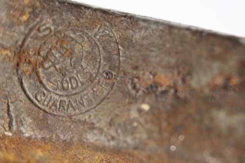 Vintage Iron P S & W Co Original 1819 Snips Tin Sheet Metal Shears Cutters USA 9 - Picture 4 of 4