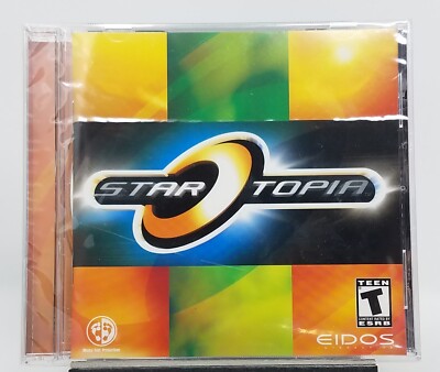 Startopia (PC, Windows 95/98/ME, 2001) SEALED JEWEL CASE EIDOS INTERACTIVE