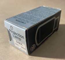 VTG GE Projection Lamp bulb DMK 120v 500w New Vintage NOS original box