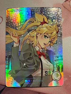 Goddess Story - NS-11SR-25 - Ninny Spangcole - Burn Witch- Sexy Anime Waifu Card