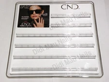 CND SHELLAC LUXE Display Rack 66 EMPTY SLOTS