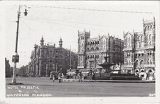 INDIA - Bombay - Hotel Majestic & Waterloo Mansion - Foto postal 1951