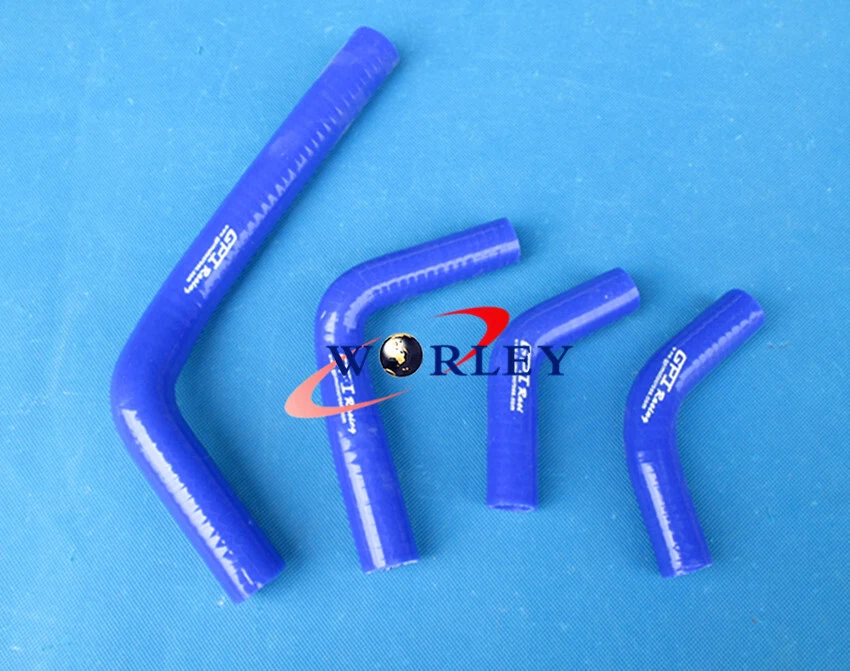 Manguera de radiador de silicona para Honda CRF250 CRF250X CRF250R 2004-2009 04 05 06 07 08 Foto 2 de 4