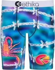 Ethika the Staple Scorpion Barbed Wire Long Boxer Briefs Men's M (30-32) NIP