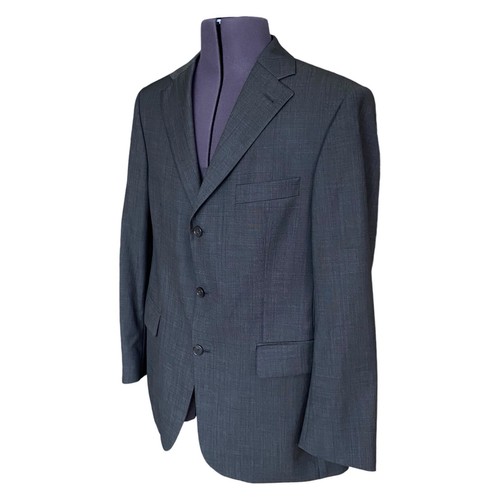 PKZ ROMARIO SS 2 Piece Suit Charcoal Grey Reda Wool 3 Button Men's 40S W32 L30 - Picture 3 of 21