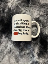 Funny Coffee Mug - Cuss Mug 