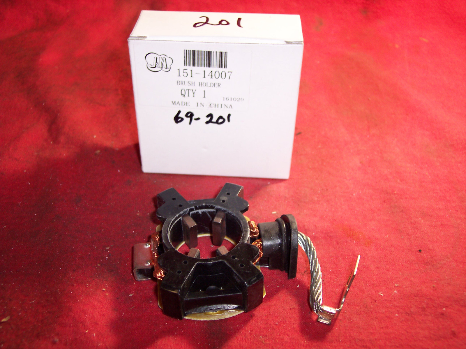 69-201 STARTER BRUSH ASY ,E9OF-11434-AA, E9OF-11434-BA, 151-14007 