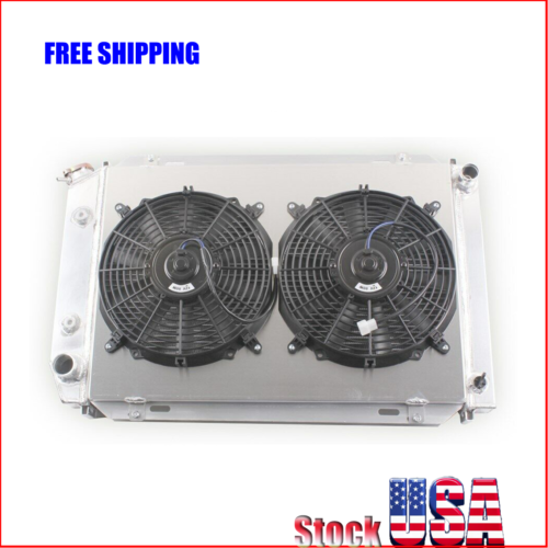 Ventilador de cubierta de radiador de aluminio 3 filas para Ford Mustang 1979-1993 2,3 L 5,0 L V8 AT/MT - Imagen 3 de 10