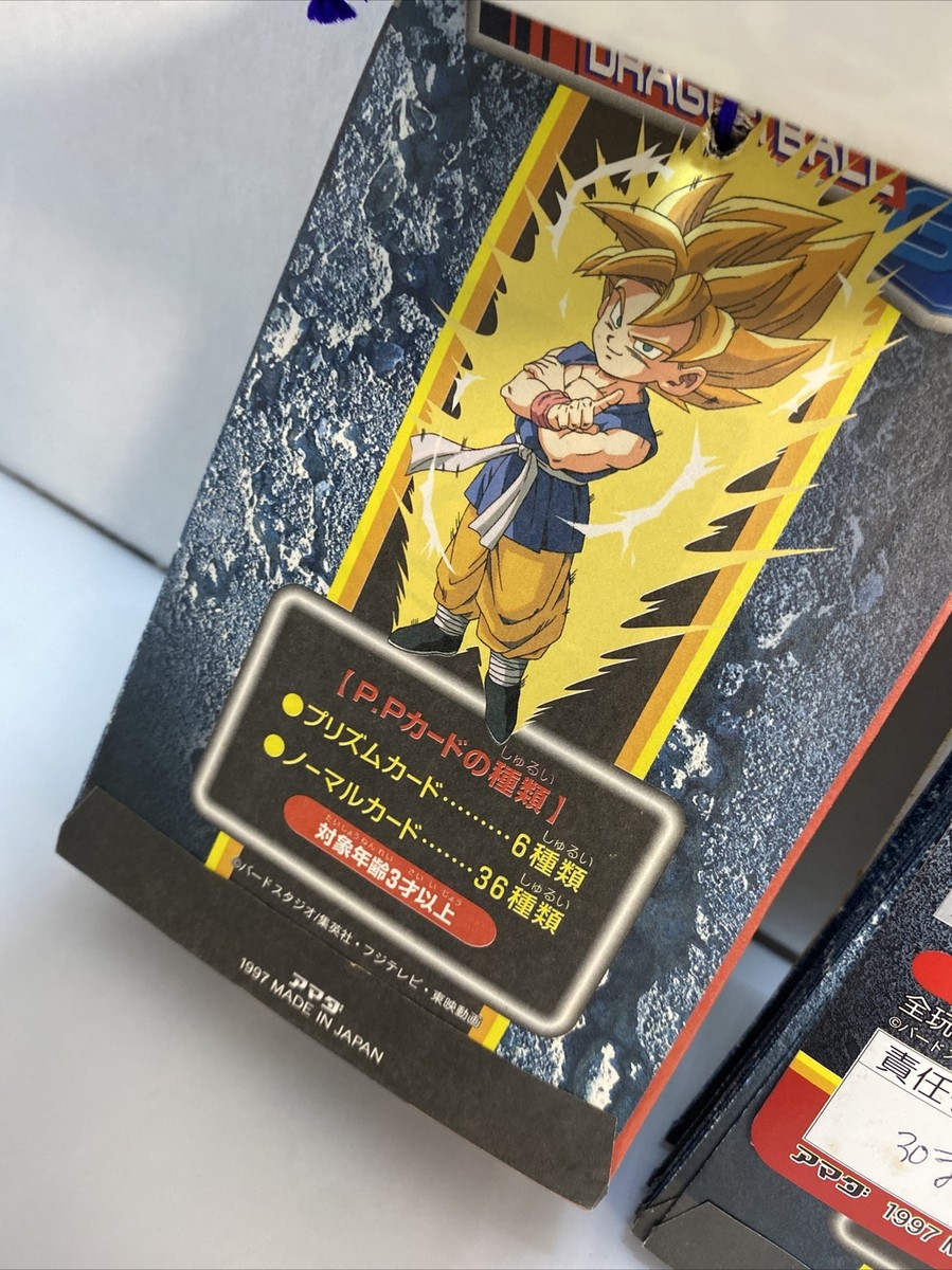 Dragon Ball GT P.P Card Part.3 34 Sheets/Cover 1996 Carddass