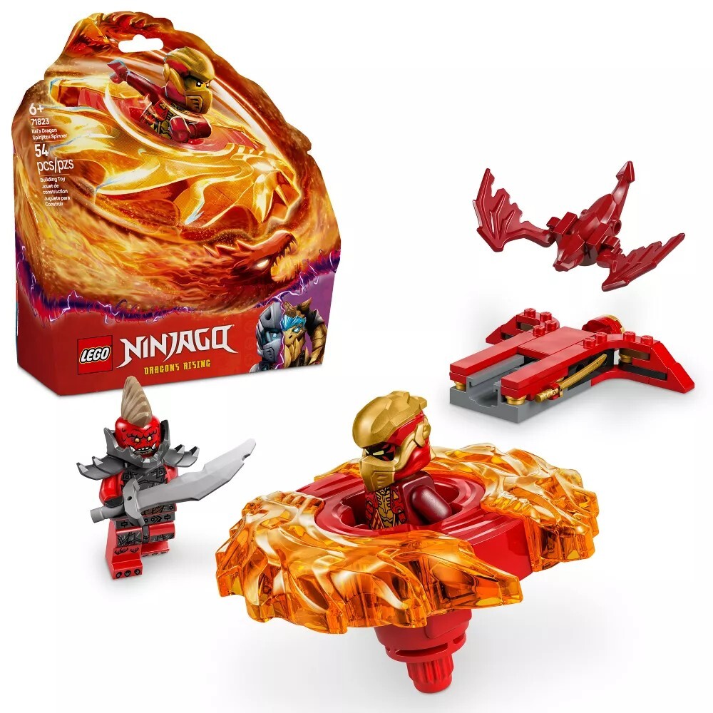 LEGO 71823 NINJAGO Kai's Dragon Spinjitzu Spinner Building Toy