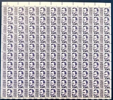 SoCo Stamps -US Sc #1281- American Historian, Francis Parkman 3¢ Sheet MNH