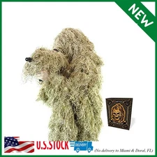Ghost Ghillie Suit & Ponchos for Men | Dense, Double-Stitched Design | Superior