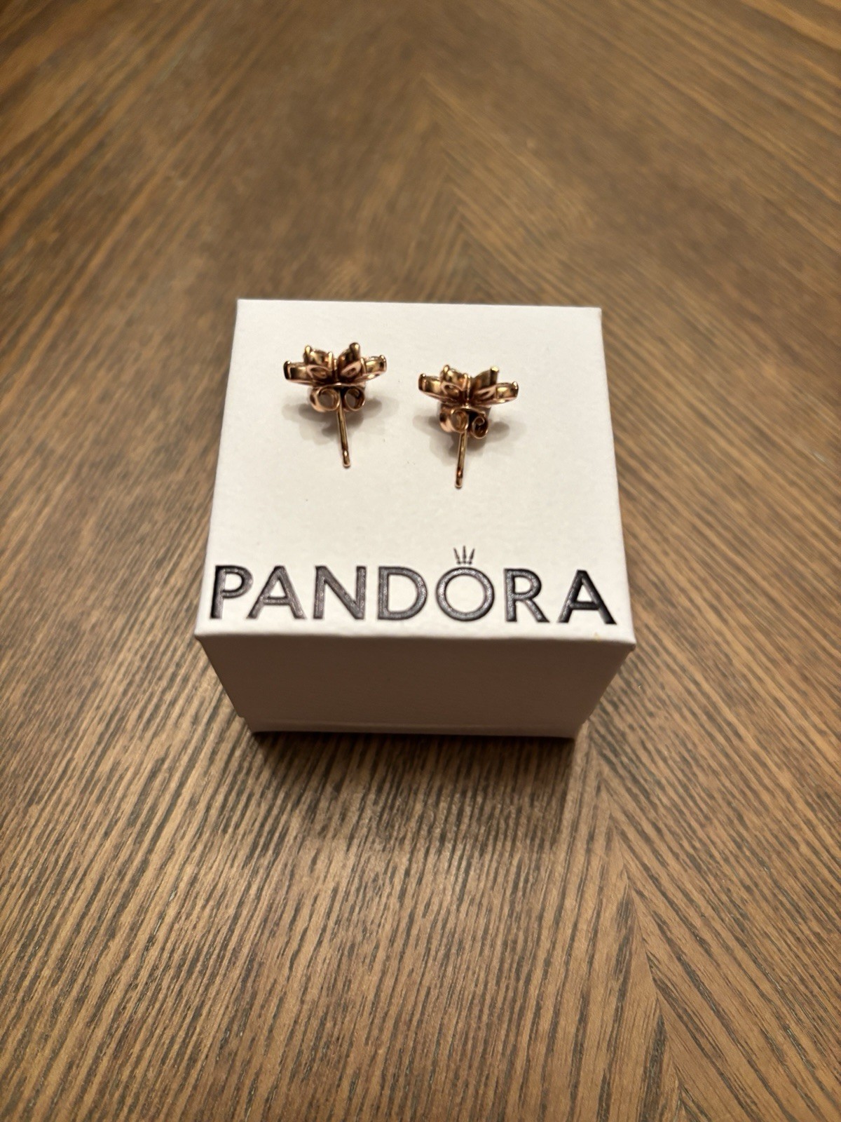 Sparkling Herbarium Cluster Stud Earrings14k rose… - image 3