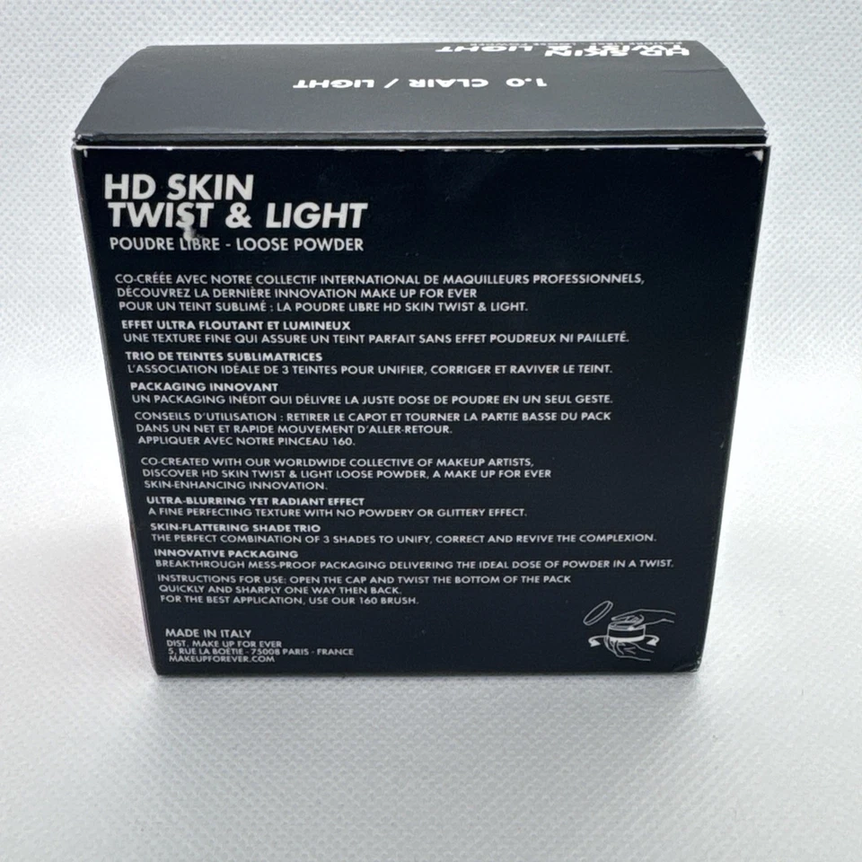 Make Up For Ever HD Skin Twist & Light Loose Powder 1.0 Clair/Light 0.2 OZ - Image 3 of 4