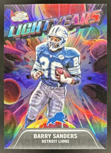 2025 Topps Cosmic Chrome Barry Sanders Base (RAW)