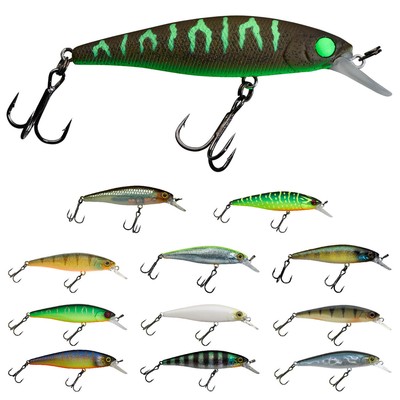 Illex Squad Minnow 95 SP Wobbler 14g schwebend Kunstköder Jerkbait Suspender
